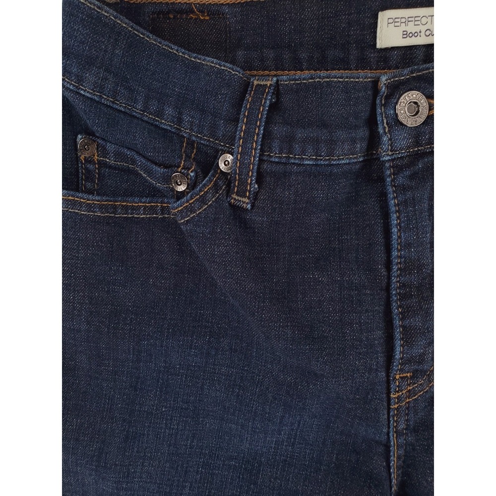 Levis 512 Jeans Womens 8 Short Perfectly Slimming Bootcut Flap Pocket Stretch - Picture 3 of 14